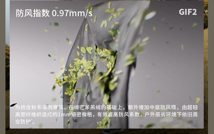 蕉下女士防风羊羔绒外套常规款中暖款PO89024保暖百搭外套女款