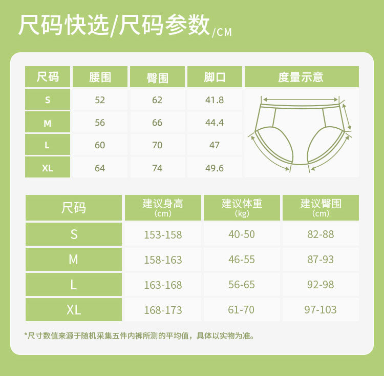 【本命年红内裤】3条装必备亲肤棉质抗菌内裤女真空包装